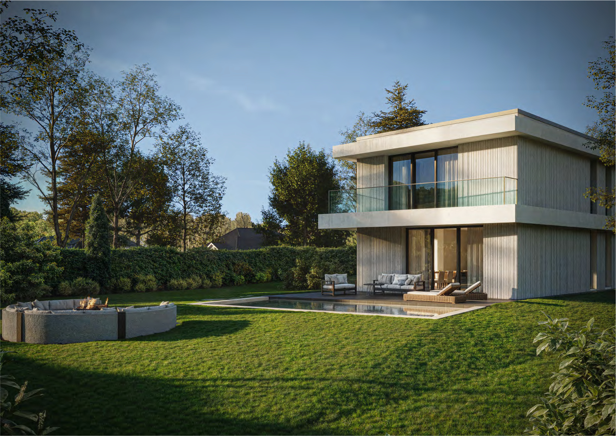 High standing villa in Tannay of 438 m2 useful – Modular plans CHF 4’400’000.-